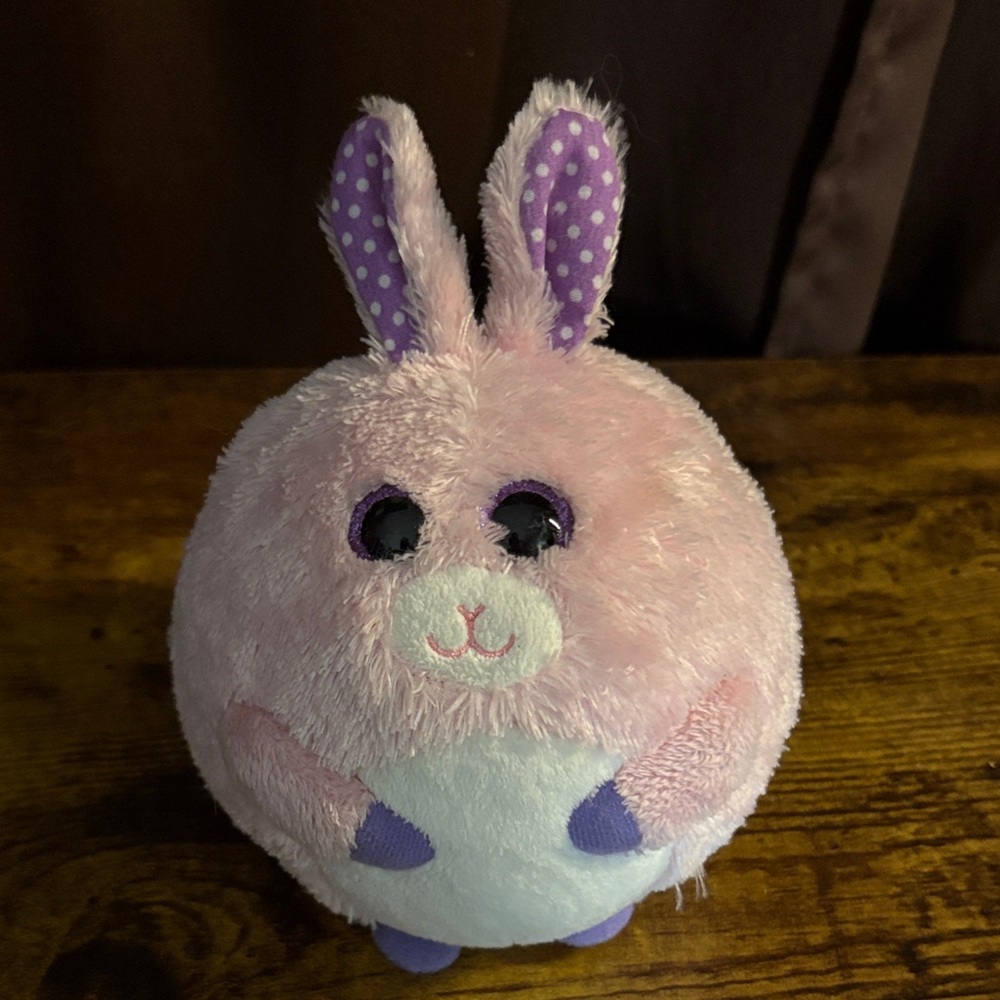 Ty Pink and Purple Plushie Bunny Toy